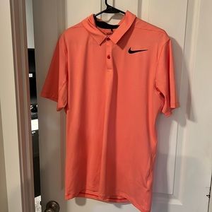Salmon Nike Golf Polo